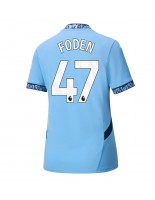 Manchester City Phil Foden #47 Hjemmedrakt Dame 2024-25 Korte ermer